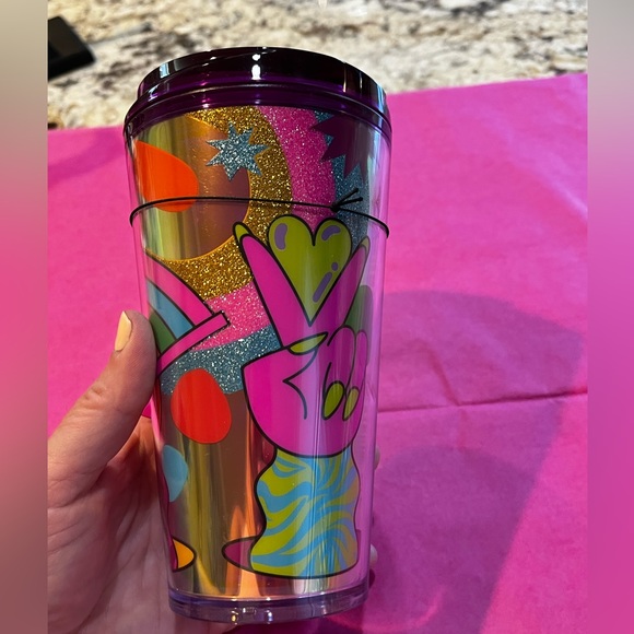 NEW 2023 Starbucks x Tim Singleton Pride Cold Cup Tumbler 16 oz - Picture 5 of 10